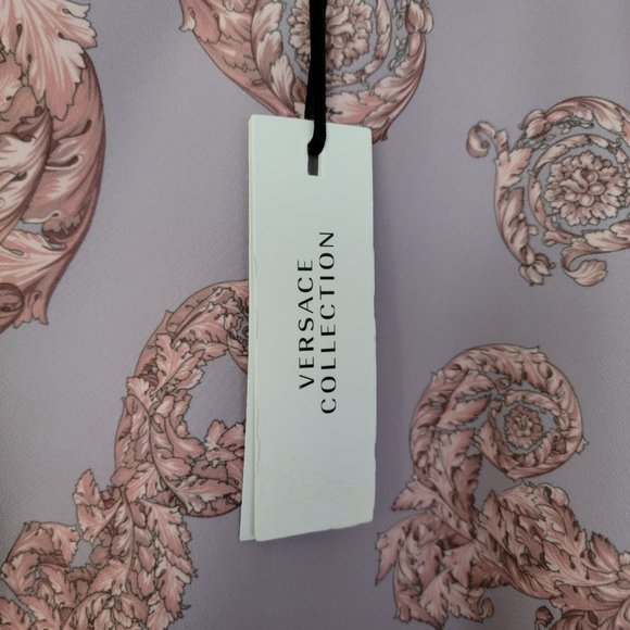 Versace Collection Baroque Print Cocktail Dress - Picture 4 of 12